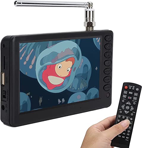 5インチポータブルテレビ、1080P ATSCポケットデジタルカーテレビアナログ Amazon | 5インチポータブルテレビ、1080P ATSCポケットデジタル